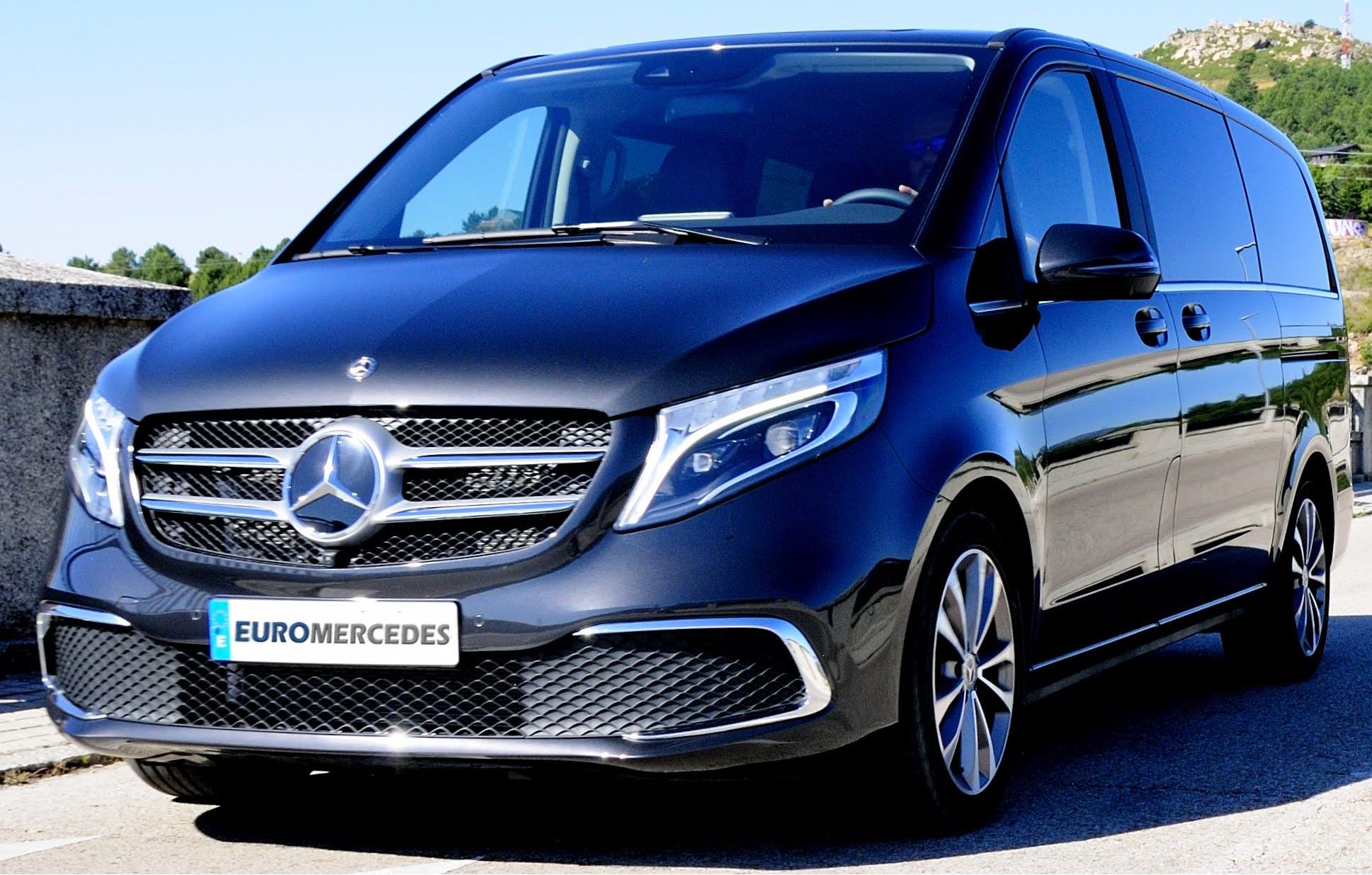 MB Clase V250 ExtraLarga Gris Grafito 8 plazas