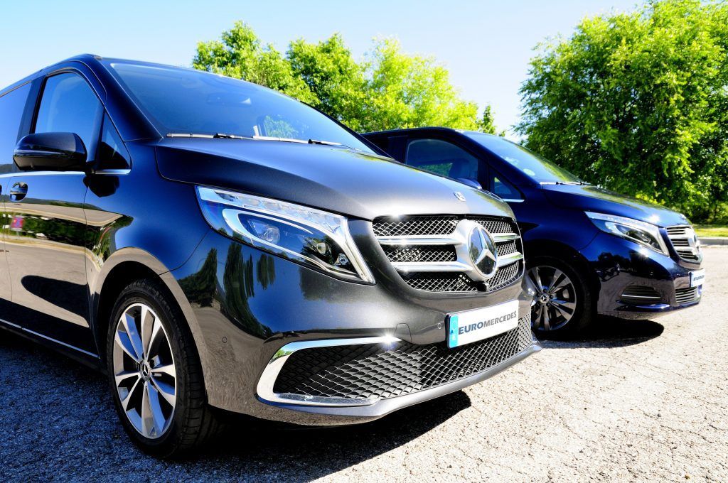 Alquiler Mercedes Clase V - ejemplo modelos Extralarga